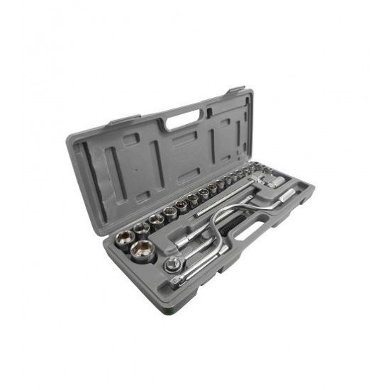 Professional Quality in handy case tools kit - Socket set 24 pcs