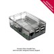 CanaKit Raspberry Pi 3 B+ (B Plus) Clear Case and 2.5A Power Supply