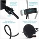 Selfie Ring Light 3 in 1 Cell Phone Holder Stand and Microphone Holder for Live Streaming