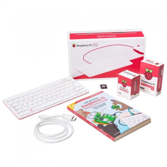 Raspberry Pi 400 Computer Inside Keyboard US Layout OFFICIAL KIT