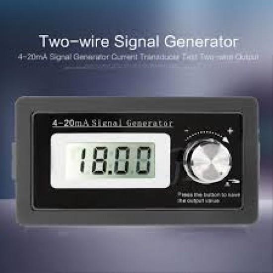 4-20mA Digital LCD Signal Generator with 9-Segment Programmable, Analogue Simulator 2-wire Output System