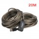 20 Meters USB 2.0 Active Extension Cable Male to Female 
