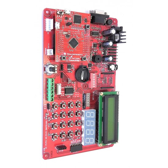 Peripheral board for TIVA C Series Launchpad of Texas Instrument. 