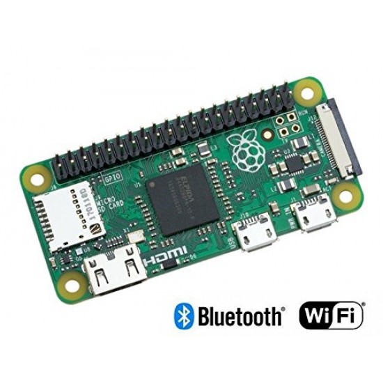 REES52 Raspberry Pi Zero HW Development board with Built-in WiFi and Bluetooth (Multicolour)